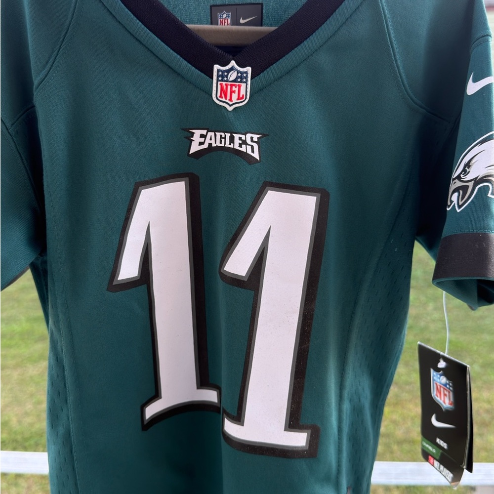 Nike Kids Eagles NFL Green Jersey